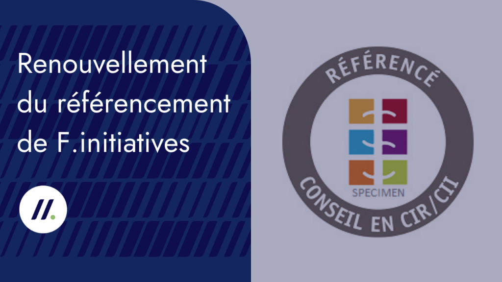 Renouvellement du référencement de F.initiatives