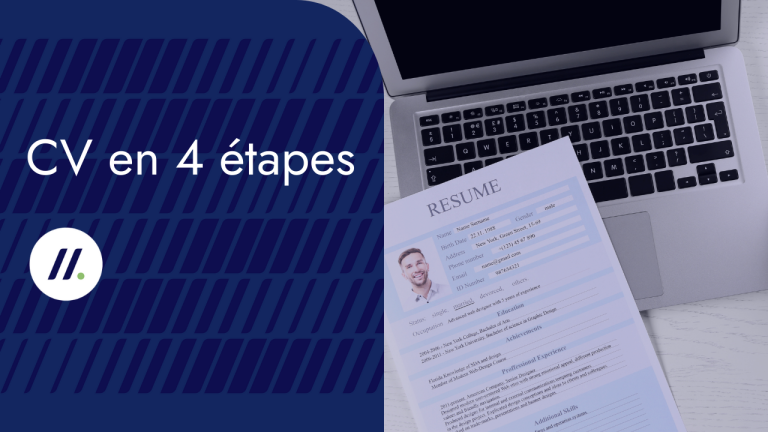 Réaliser son CV en 4 étapes