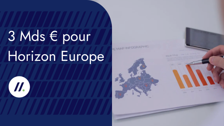 Plus de 3 milliards d&rsquo;euros pour les missions européennes d&rsquo;Horizon Europe au cours des trois prochaines années