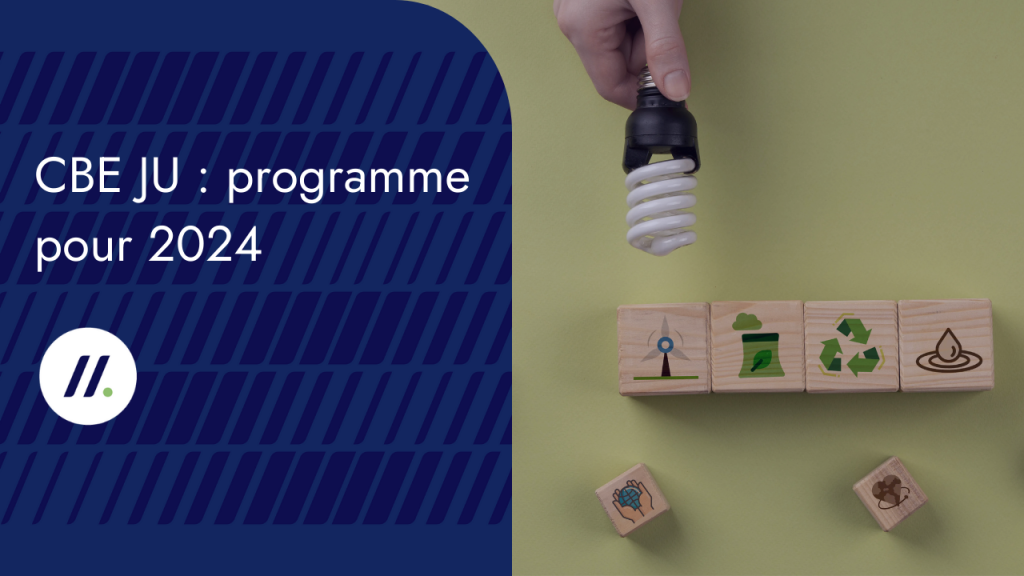CBE JU programme pour 2024