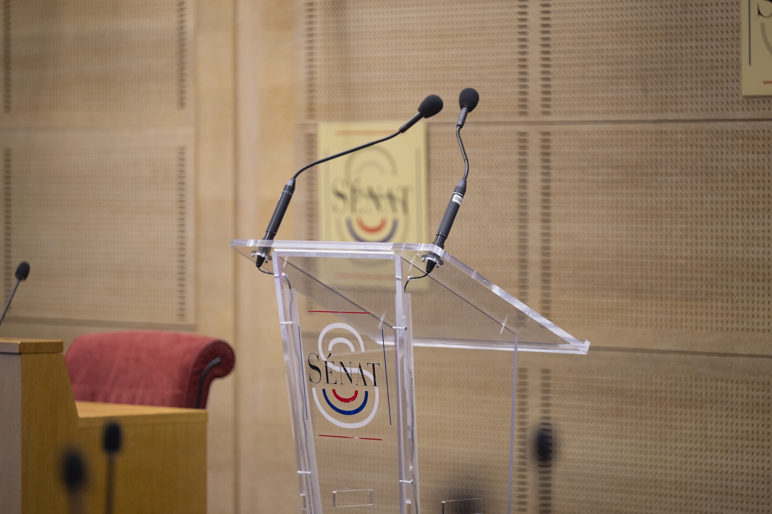 La salle Médicis du Palais du Luxembourg remplie de participants pendant les débats sur le crédit d'impôt recherche